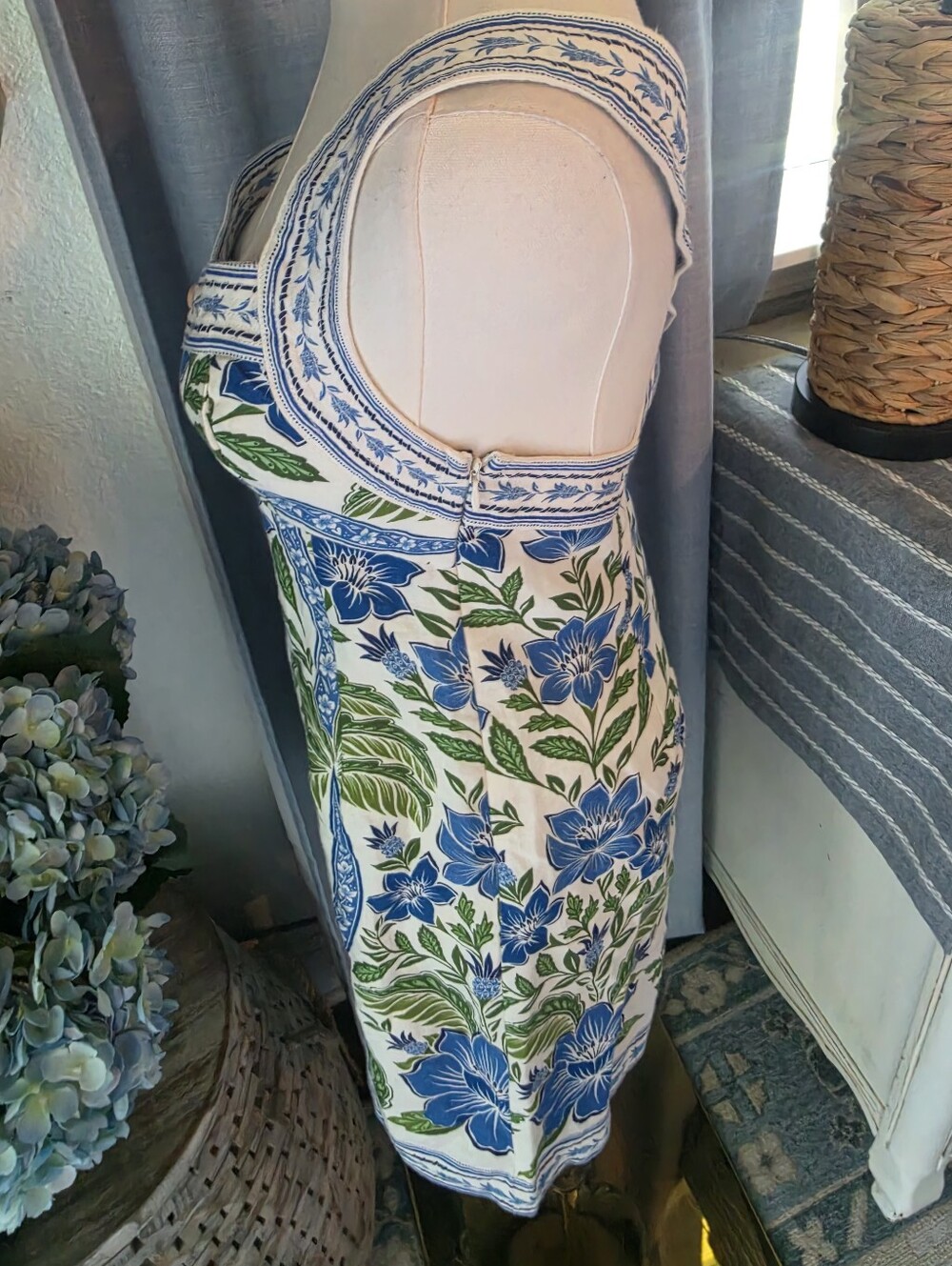 NWT FARM Rio Tropicance Off White Mini Dress - Picture 5 of 10